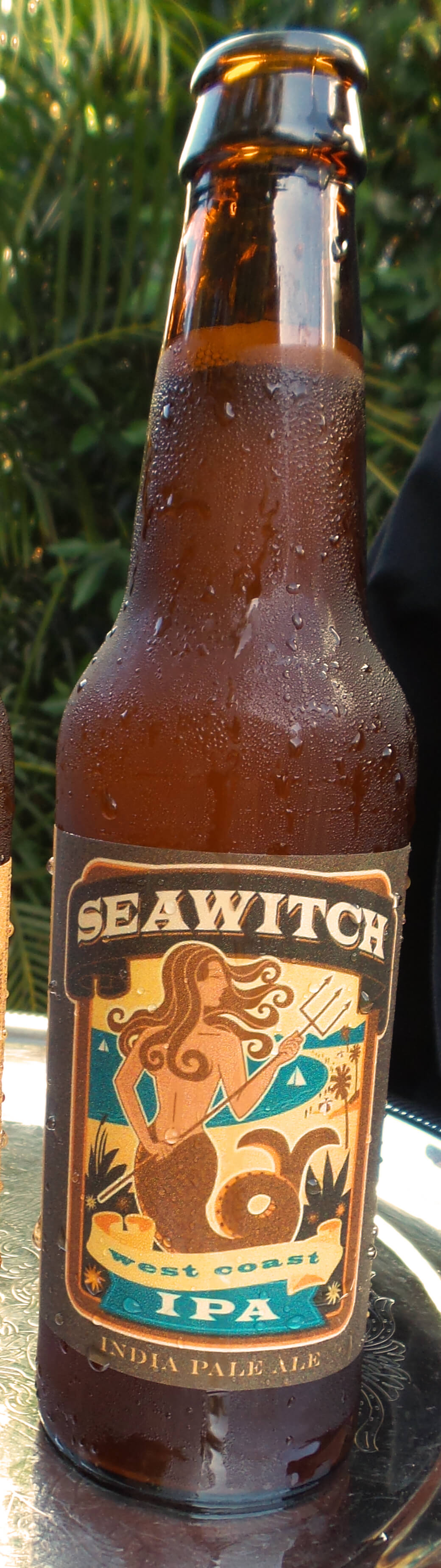 Sea Witch Craft Beer, a West Coast India Pale Ale served exclusively aboard Princess ships. 