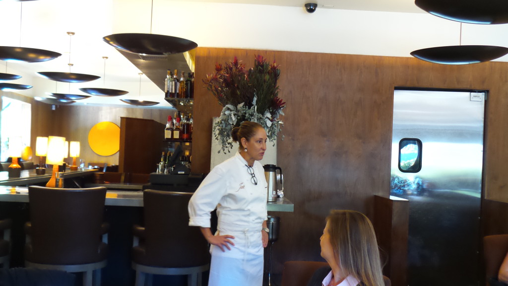 Chef Suzanne Tracht came out and shared a little bit about herself and her wonderful restaurant with the group!
