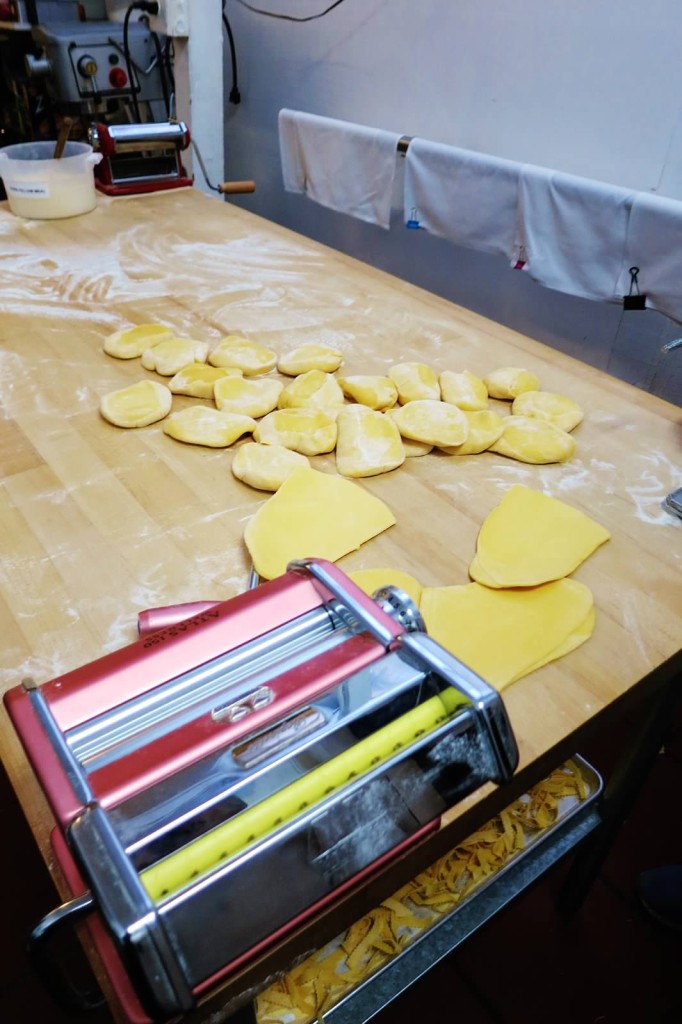 Handmade pasta 