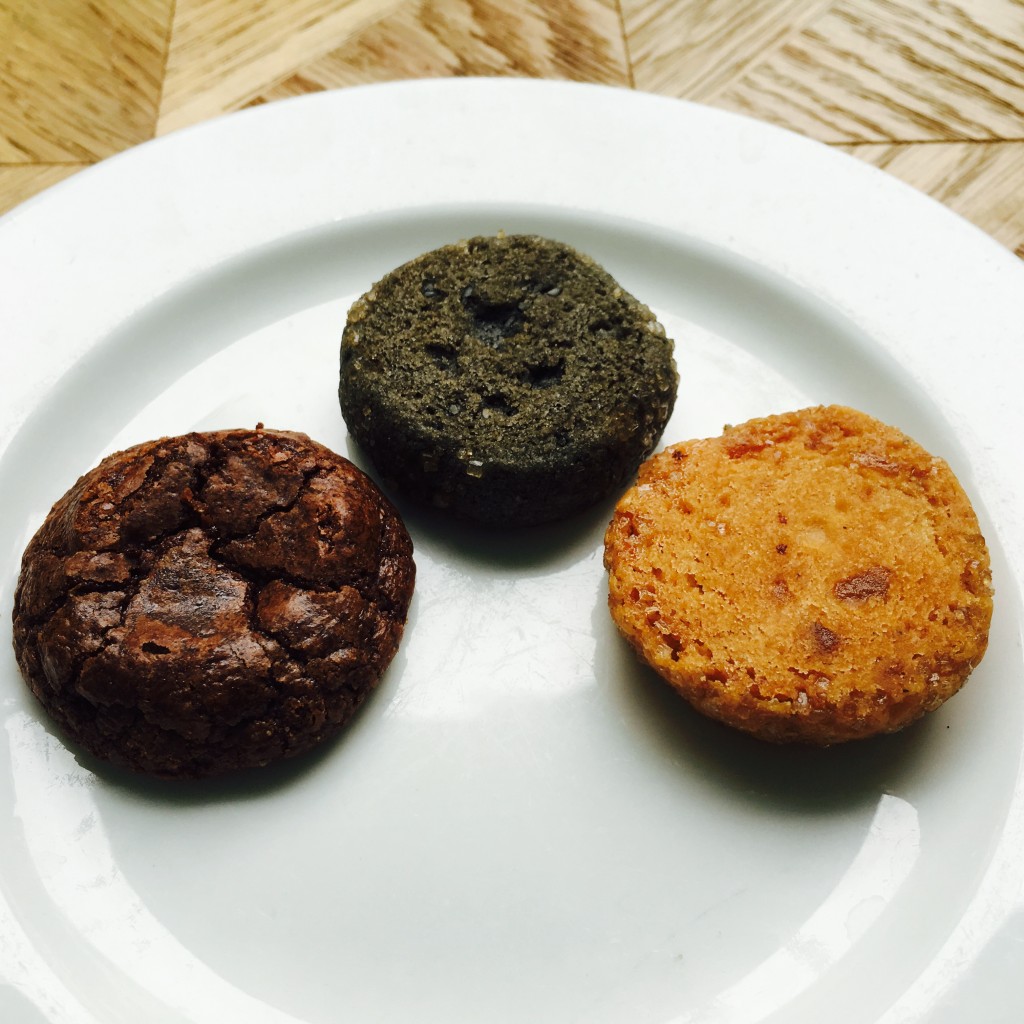 Handmade Cookies - Double Chocolate, Black Sesame, Candied Ginger