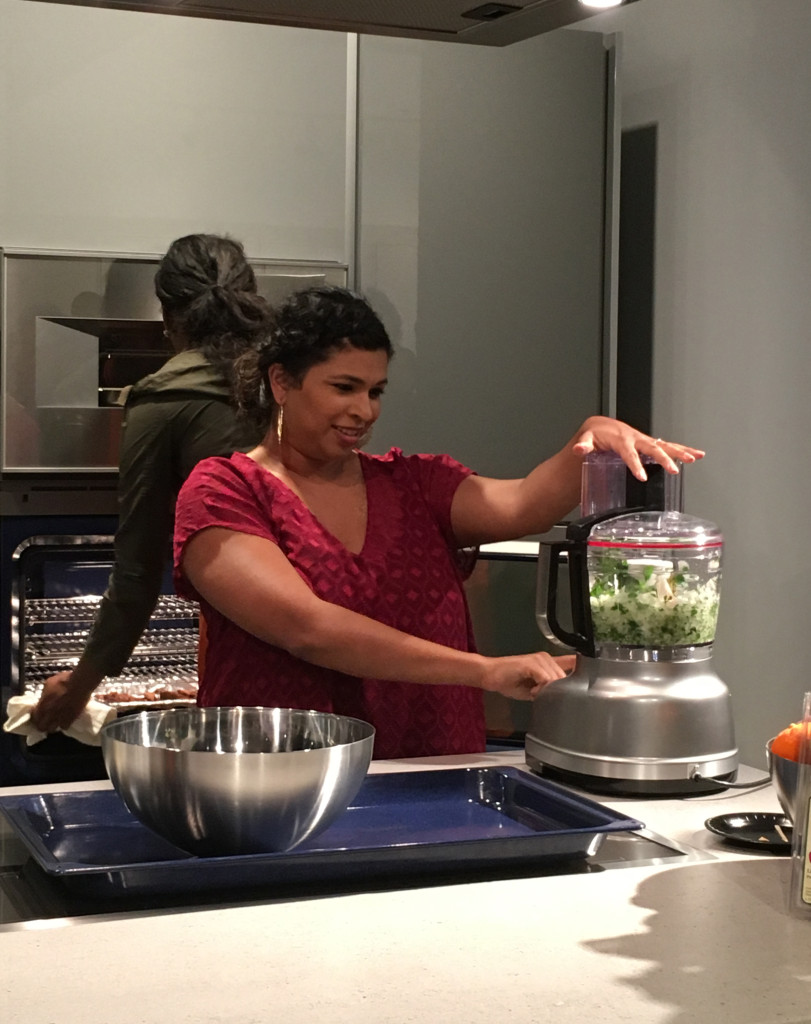 Chef Aarti Sequeira demonstrates making Arais, a Middle Eastern meat-stuffed bread. Delicious and surprisingly easy to make!