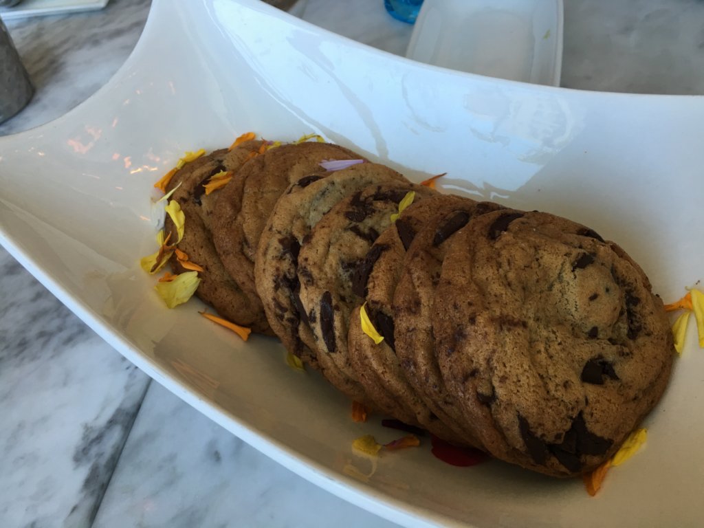 Freshly Baked Chocolate Chip Cookies