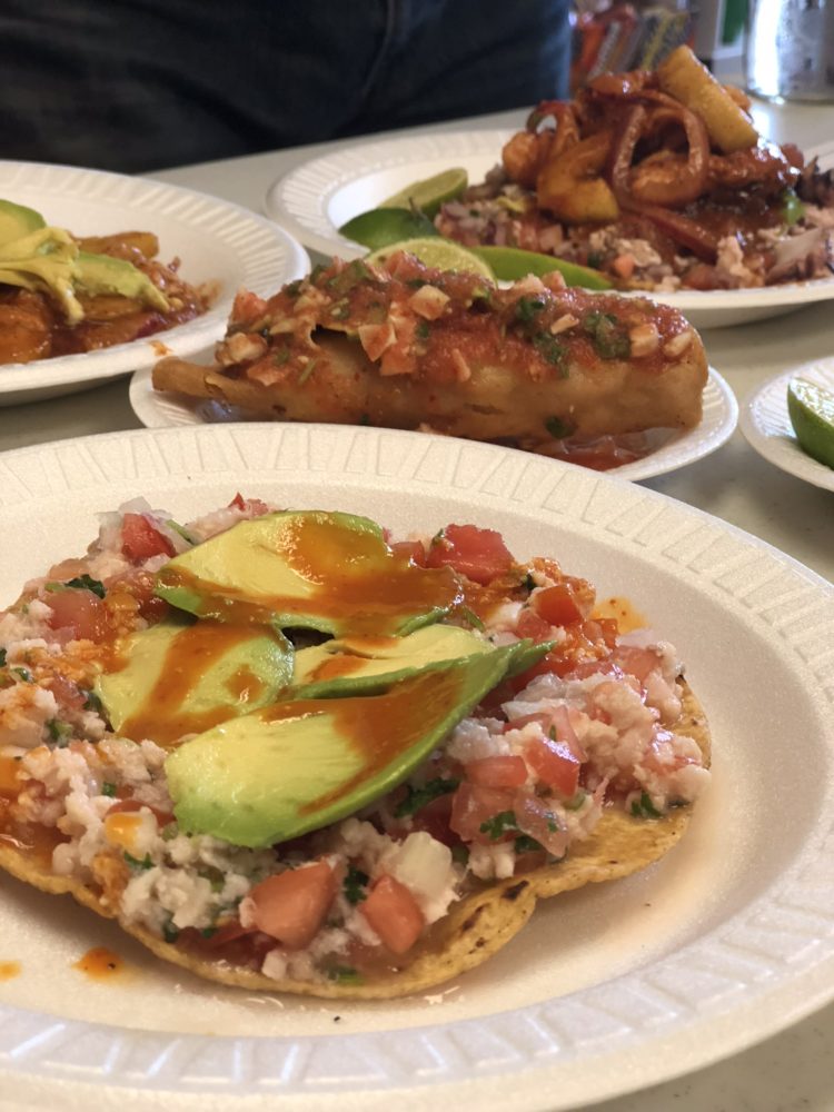 Tacos from Mariscos Jaliscos